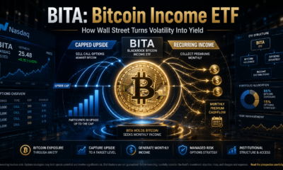 BlackRock’s BITA Bitcoin ETF Shows Wall Street Is Repackaging Bitcoin for Income Investors