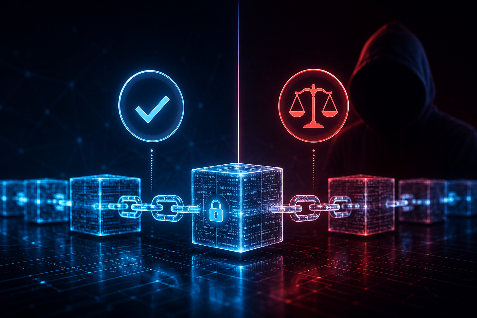 The Blockchain Knows What Happened, Not Whether It Was Fair