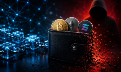 Cracked Crypto Wallet in Cyber Shadows