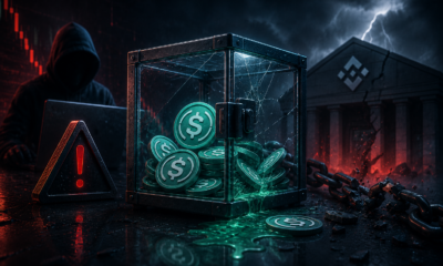 Image showing Cracked Stablecoin Vault in the Storm