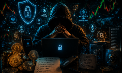 Paranoid Crypto Guardian in Neon Shadows
