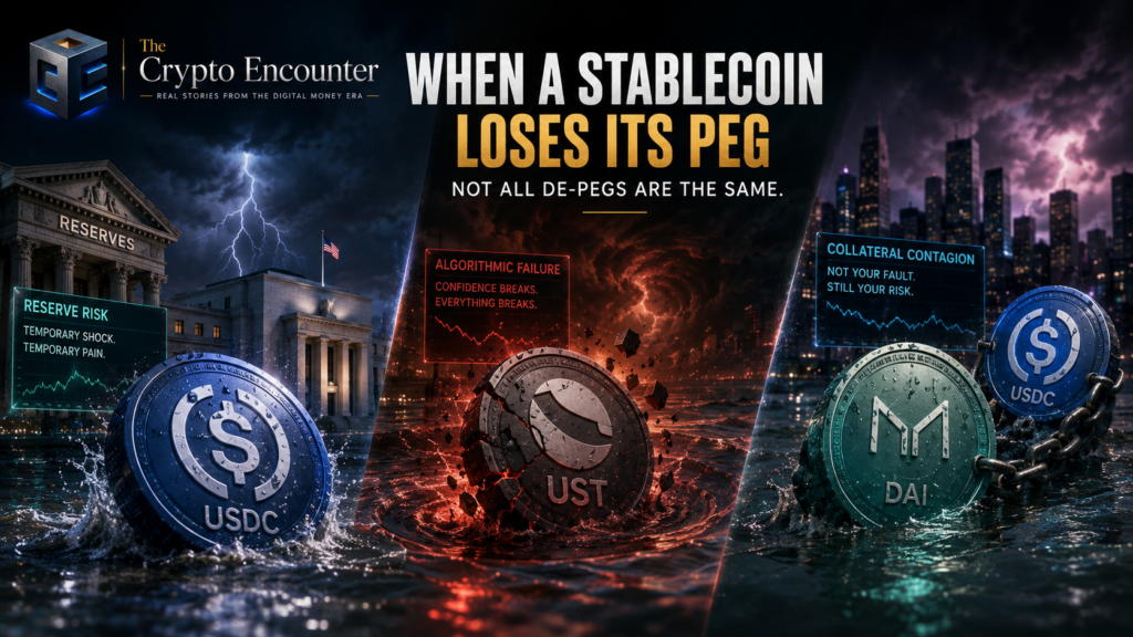 When a Stablecoin Loses Its Peg