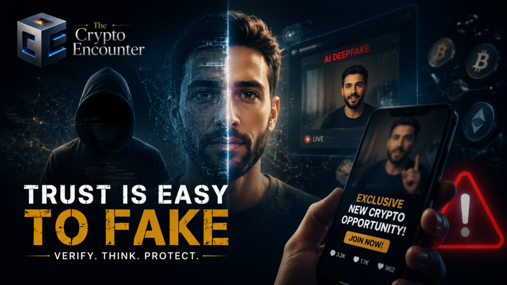 When your favorite influencer never said it: AI-generated crypto deepfake scams creating a new digital trust crisis