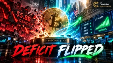 Bitcoin ETF inflows reverse a $5.8 billion 2026 deficit as BlackRock IBIT leads institutional demand while Bitcoin trades near $85,000