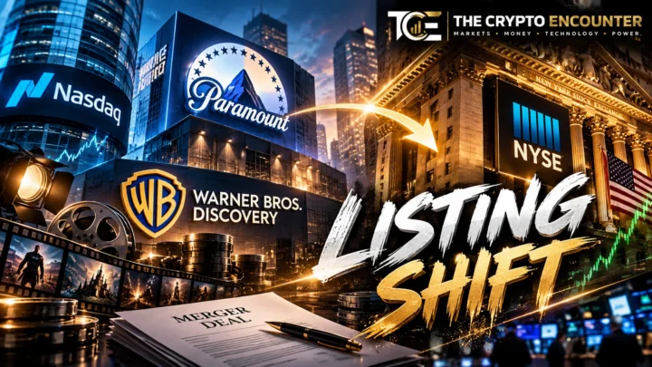 Paramount Skydance PSKY stock moving from Nasdaq to NYSE as the $110 billion Warner Bros Discovery deal approaches closing