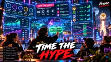 Meme coin founders studying market cycles, liquidity, social attention, community growth and launch-readiness indicators to determine the right window for a token presale.