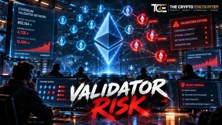 MetaMask and Lido Ethereum staking infrastructure under a security alert as affected validators exit while wallet and withdrawal-key controls remain separated.